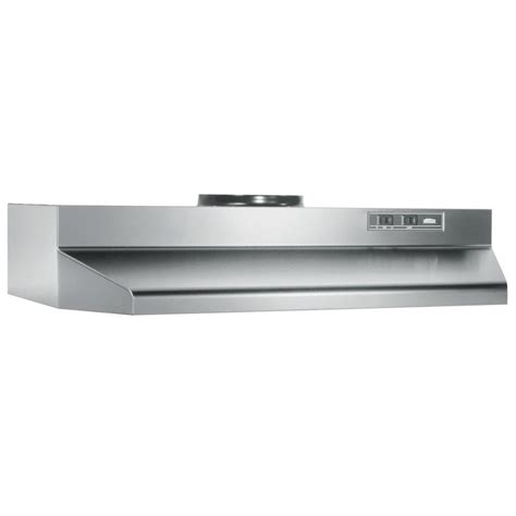 under cabinet range hood stainless steel common 30-in actual 29.87-in|36 900 cfm range hood.